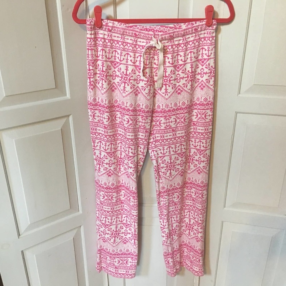 Vineyard Vines Pink & White "Anchor Isle" Pants